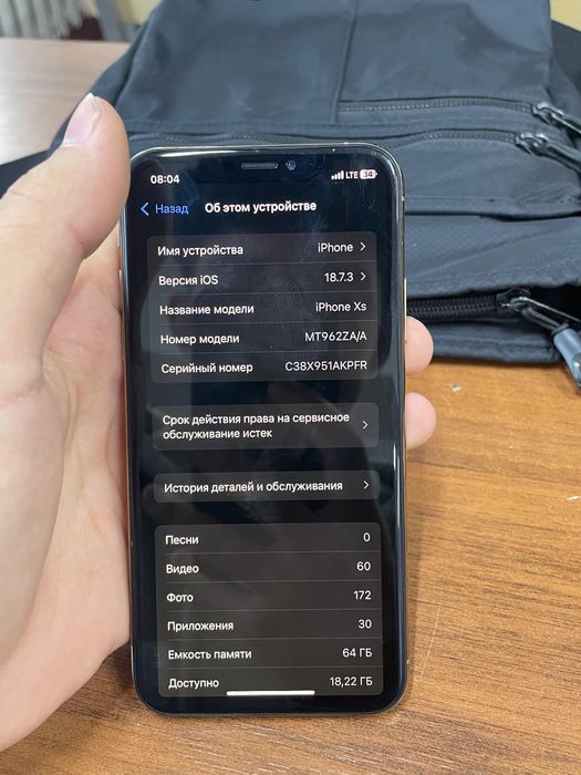 iPhone XS 64гб ориг
