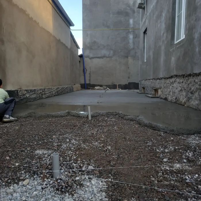 Стяжка лазирни урвен бардюр  ишлари бизда