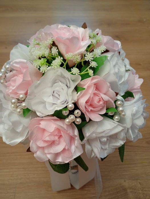 Buchet de mireasă etern - model Soft blossom