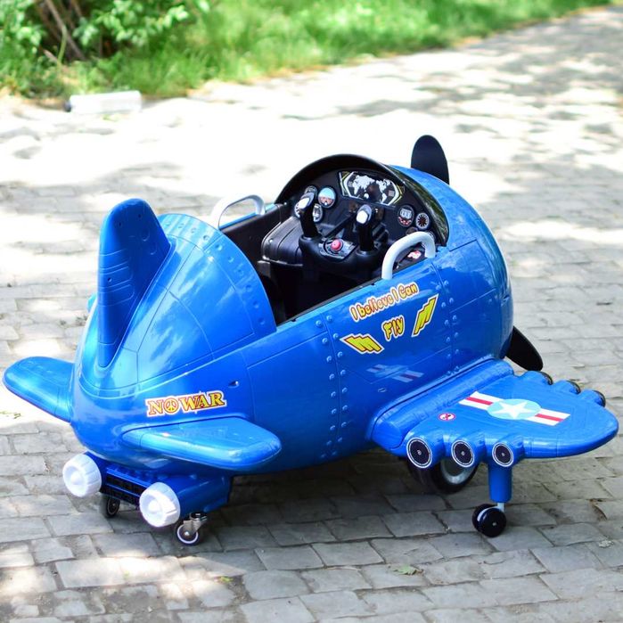 Avion electric pentru copii Eyas plane BJ20201 60W 12V, telecomanda