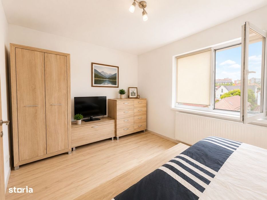 Apartament spatios, renovat integral, mobilat, utilat, zona Judetean!