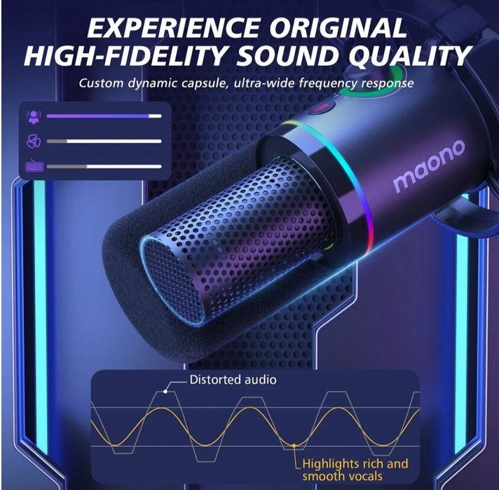 Микрофон usb/xlr Moano pd200xs с пантографом