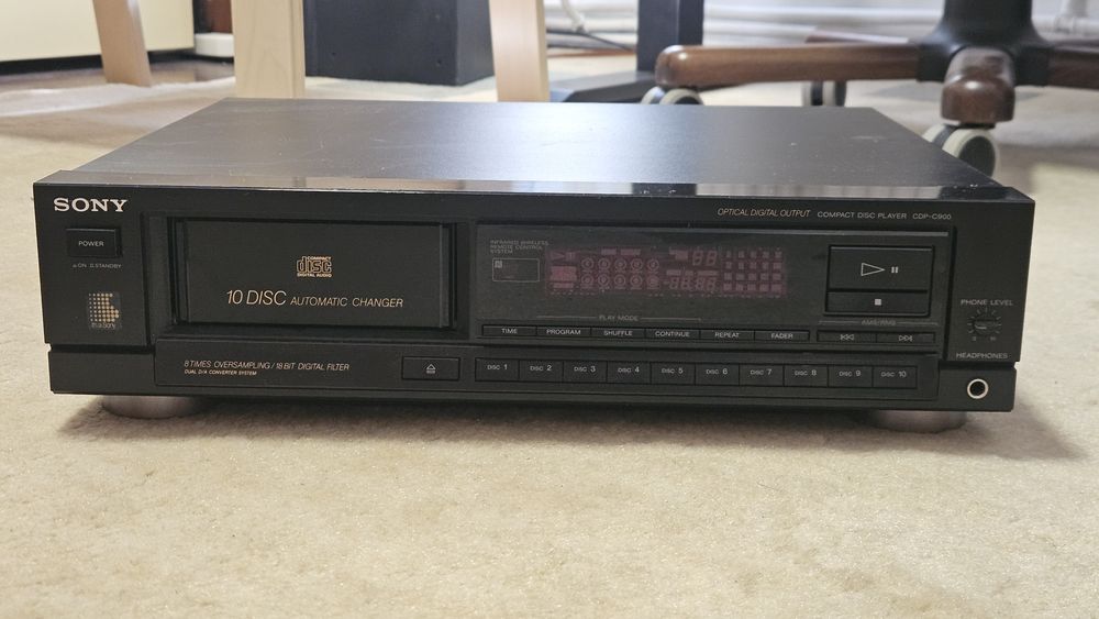 Sony CDP-C900 + 3 magazii XA-10B