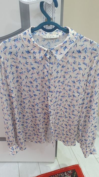 Юбка кофта синий