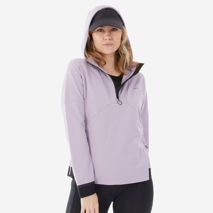 Hanorac din polar Drumeție la munte Mh500 - produs resigilat Decathlon