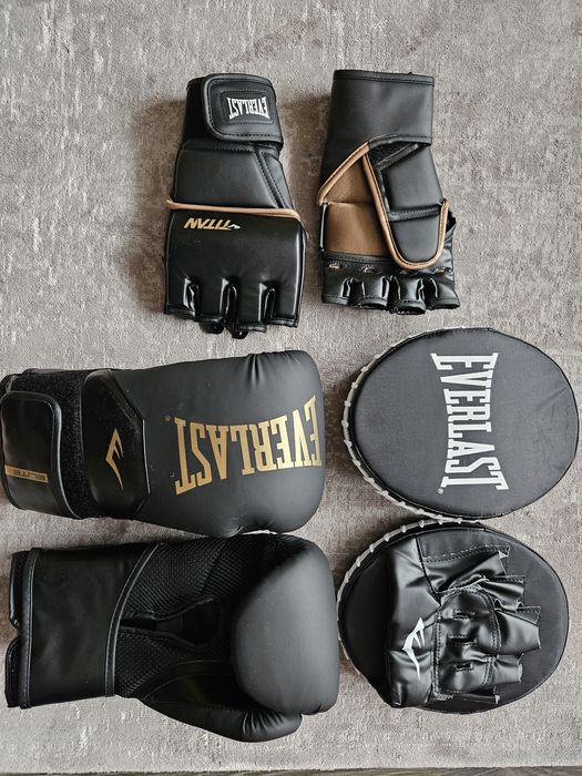Намалени! Everlast BOX,MMA,Grappling,Punch,бокс, боксови ръкавици, гра