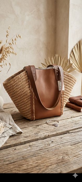 Сумка вязанная ручная работа