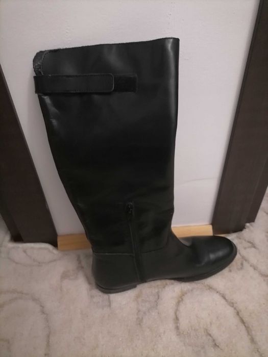 Зимни ботушиот естествена кожа