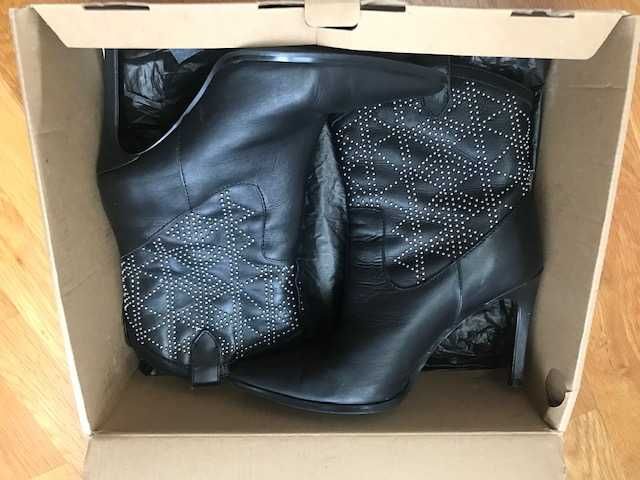 Боти Манго /Mango/ естествена кожа 37 номер