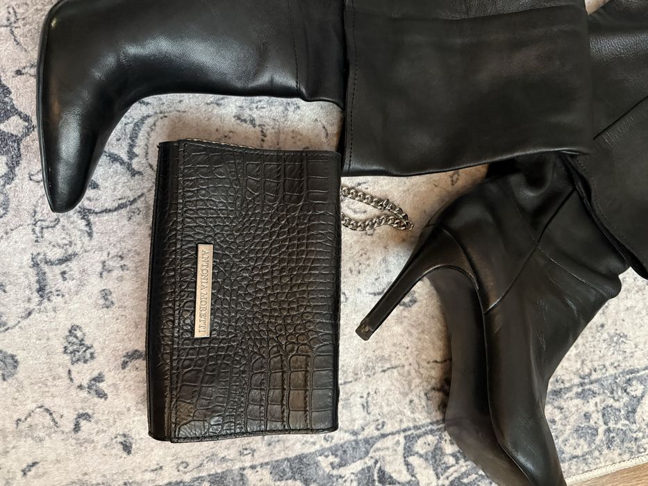 Чизми естествена кожа