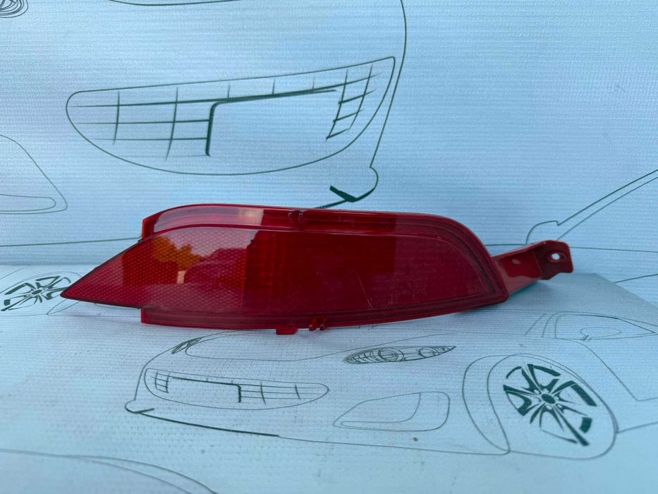 Set Lămpi Ceață Spate Stânga + Dreapta Ford Fiesta MK7 2012 / 2008-2017 / Cod OEM 8A61-17E847-AB (5C2)