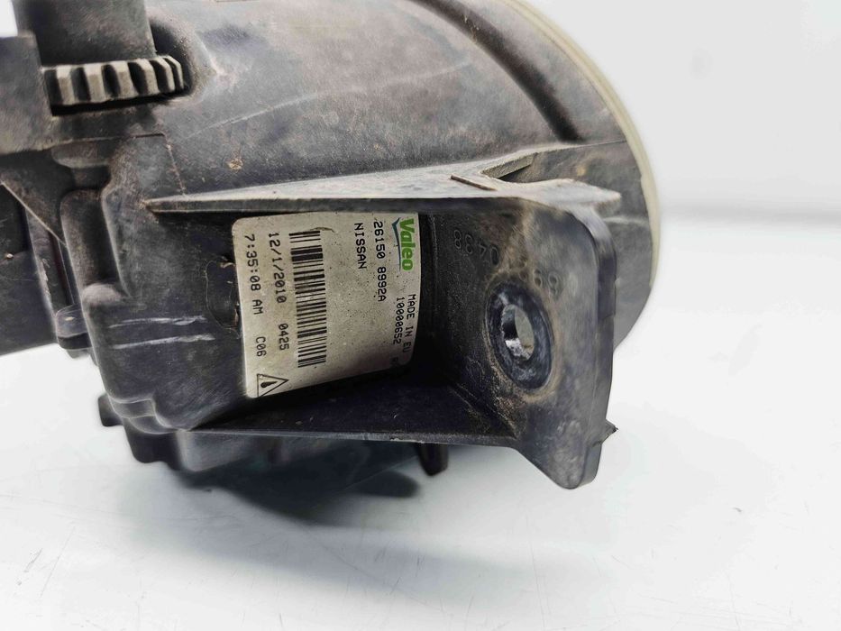 Proiector ceata dreapta Nissan Qashqai [Fabr 2007-2014] 261508992A