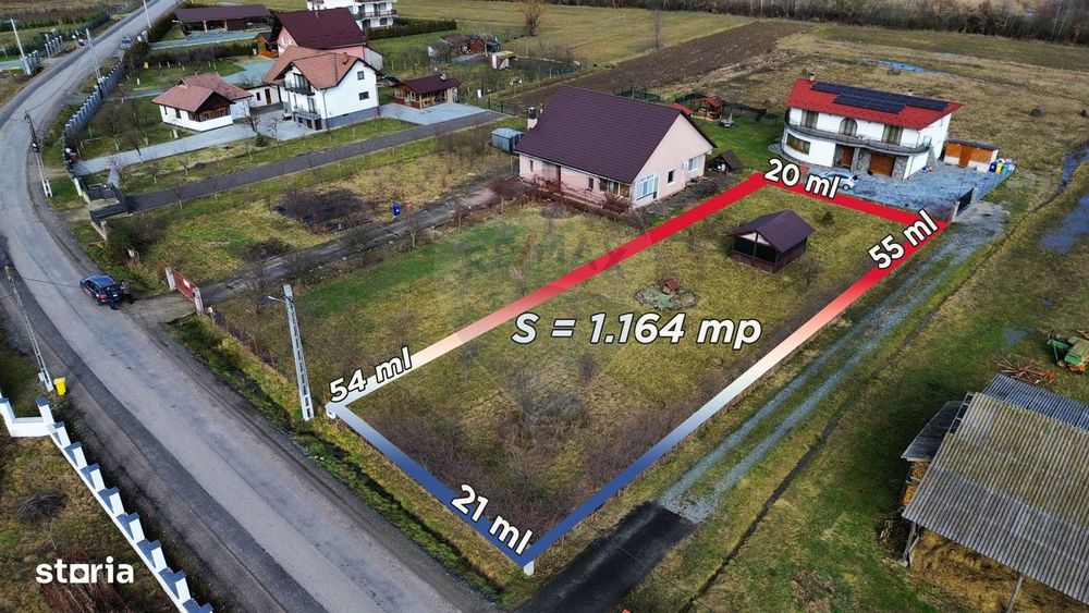 Teren intravilan de Vanzare in Bozanta Mare | Strada principala |