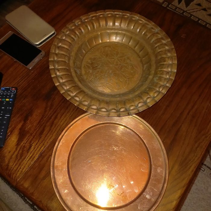 Синия Поднос меден  за плодове