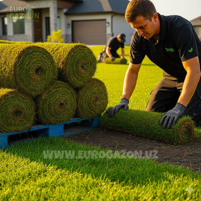 Таййор газон | доставка и установка