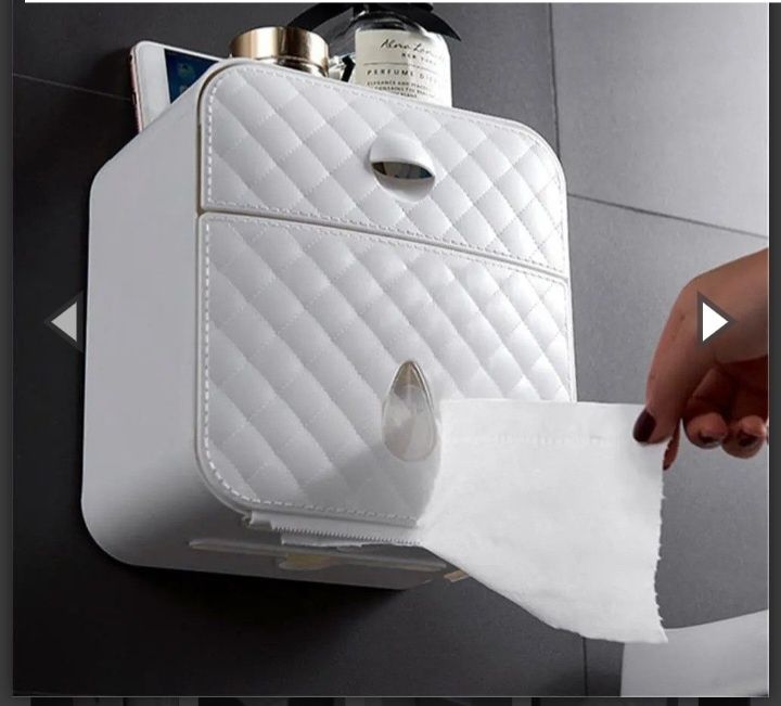 Поставка органайзер за тоалетна хартия с чекмедже