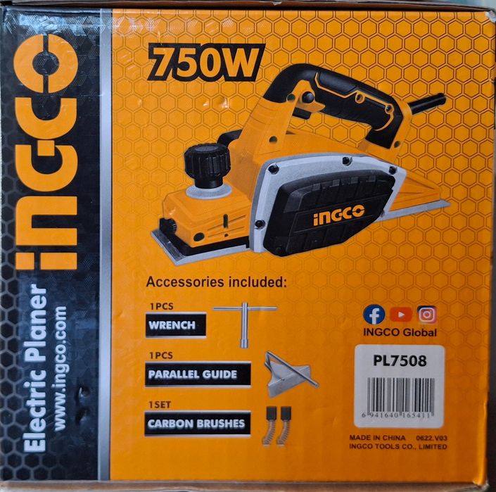 Рубанки (Рубанок) электрический, 
INGCO фирманики, оригинал