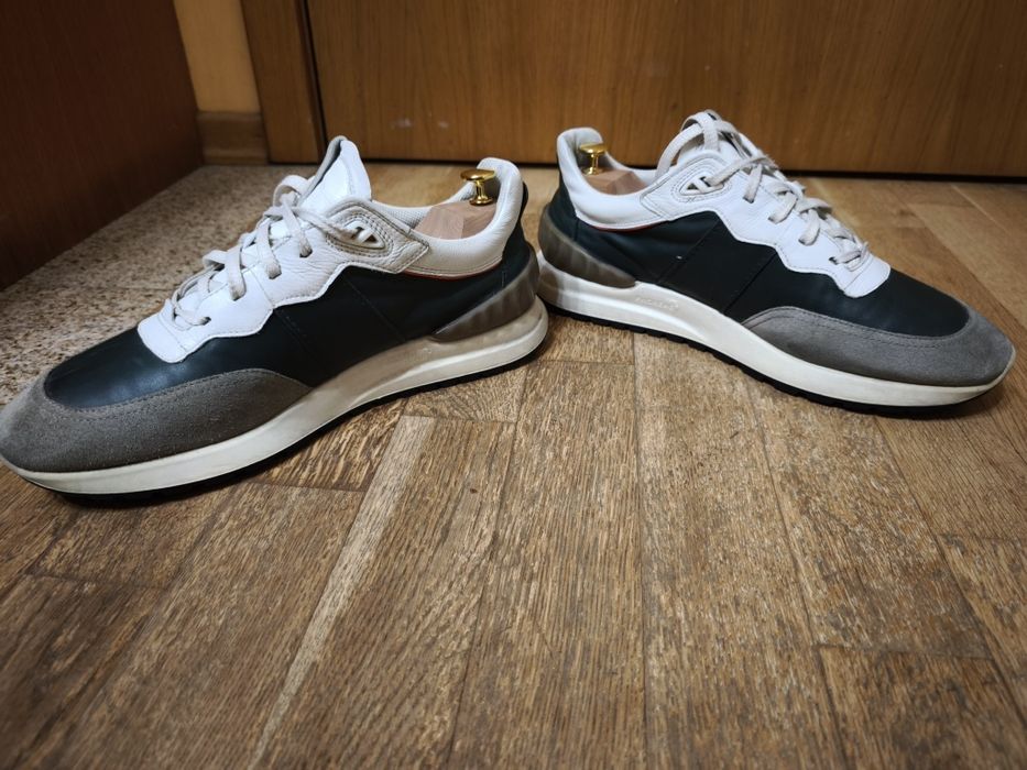 Мъжки кожени ортопедични кецове ECCO – №46