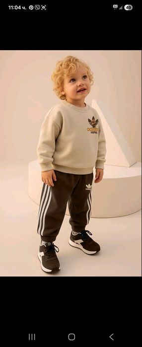 НОВ МОДЕЛ детски екип Adidas – супер качество и уникален дизайн!