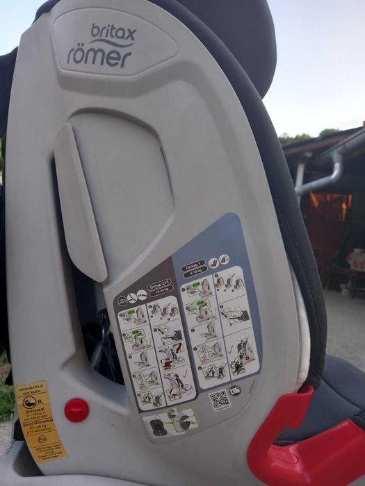 Столче за кола ISOFIX Britax Romer Advansafix III SICT Storm Grey