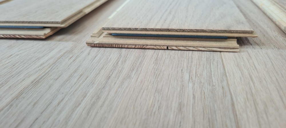 Трислоен паркет Barlinek, XPS подложка - 5 листа и трегери 2 бр.