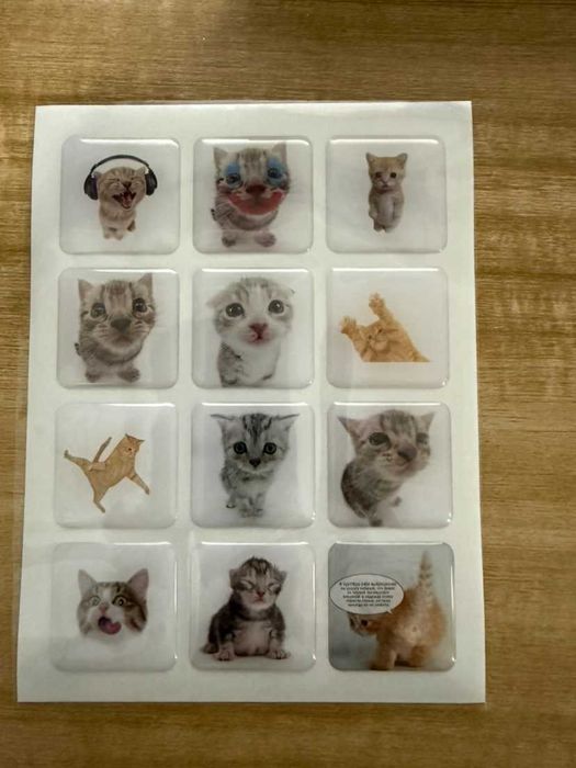 3д стикеры для телефонов, наушников и ноутбуков