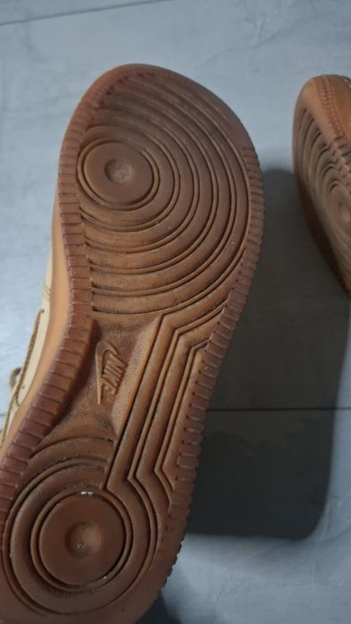 Оригинални Nike Air Force 1 High Flax/Wheat