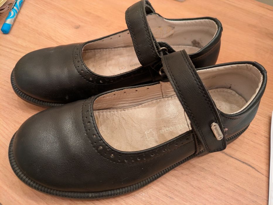 Туфли детские. Кожаные, 33 размер.