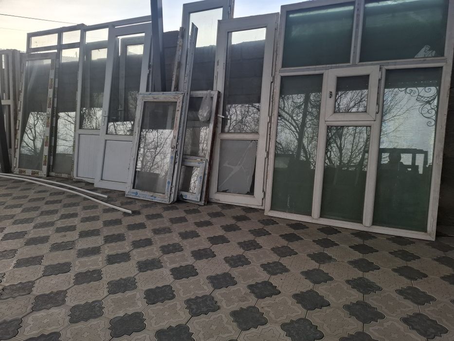 Бу пластик есик терезелер сатылады