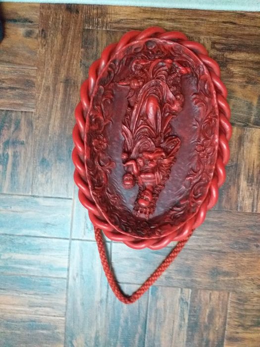 Icoana ceara veche Fecioara Maria si pruncul Iisus