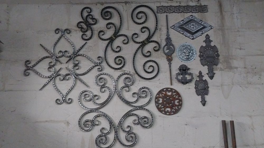 Узоры кованые  холодная кованые элементы