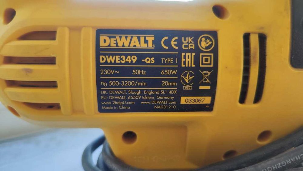 Лобзик DeWALT DWE349