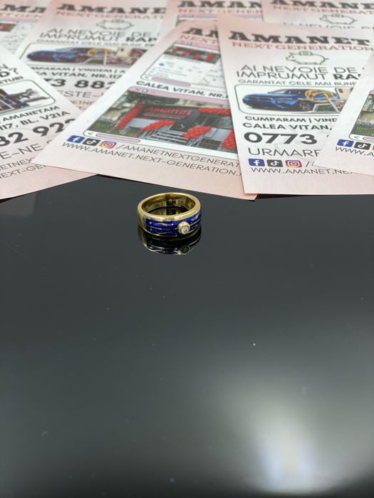 Amanet Next Generation/Ghiul din aur 18K cu diamant