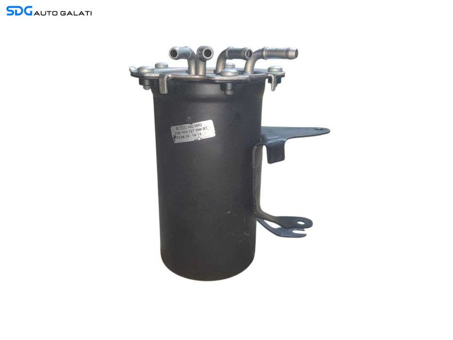 Carcasa Filtru Combustibil Motorina cu Flansa Etansare Volkswagen Golf 6 1.6 TDI 2008 - 2014 Cod 1K0127399BT 1K0127400L [N2363]