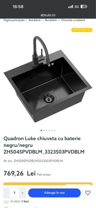 Chiuveta multifunctionsla noua