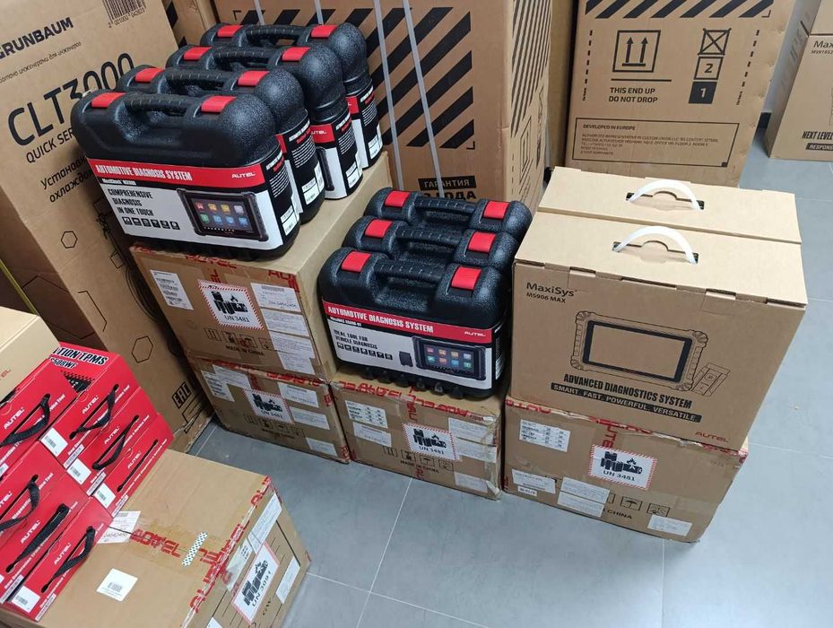 Автосканер Autel MaxiSys MS906 MAX DoIP, CAN FD официальный от дилера