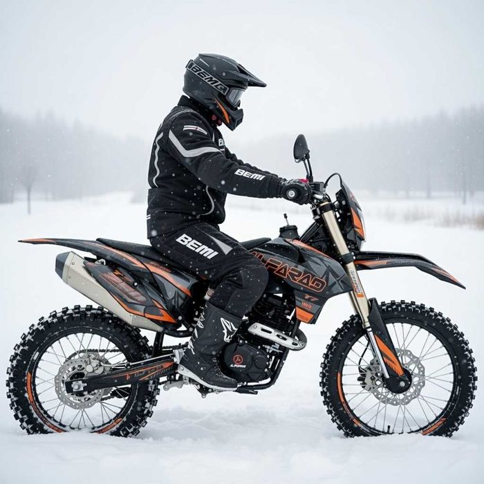 Moto Cross BEMI Dirtbike ALFARAD T7 250cc 21/18"