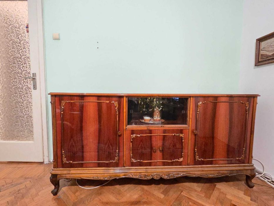 Mobila clasica sufragerie madrigal - lemn masiv, conditie perfecta