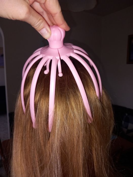 Японски масажор за глава. Против стрес и умора.