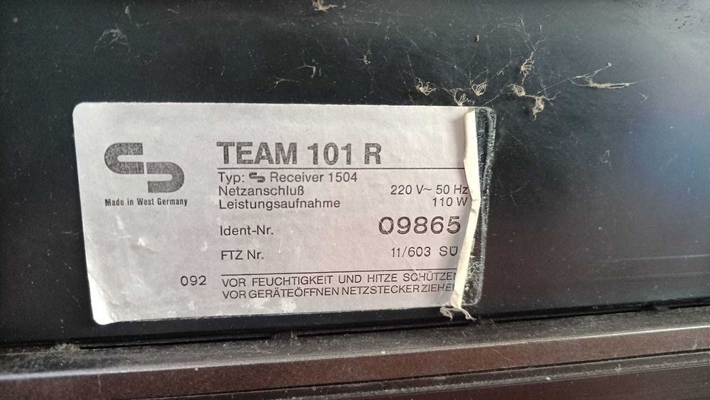 linie audio Snaider TEAM 101R Team 6014C, 3010P Functionabile