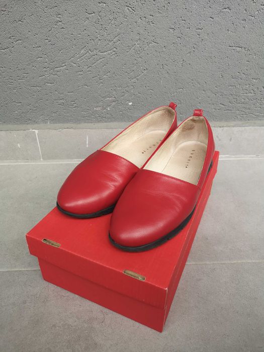 Balerini Comart din piele naturala moale, confortabili, marimea 40