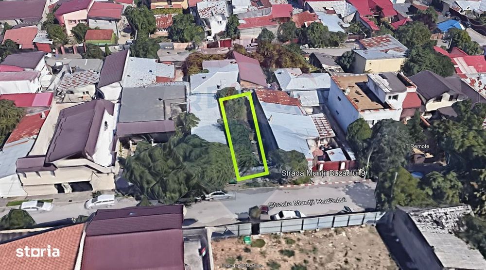 Teren intravilan 129 mp, Strada Muntii Buzaului/Sector 2