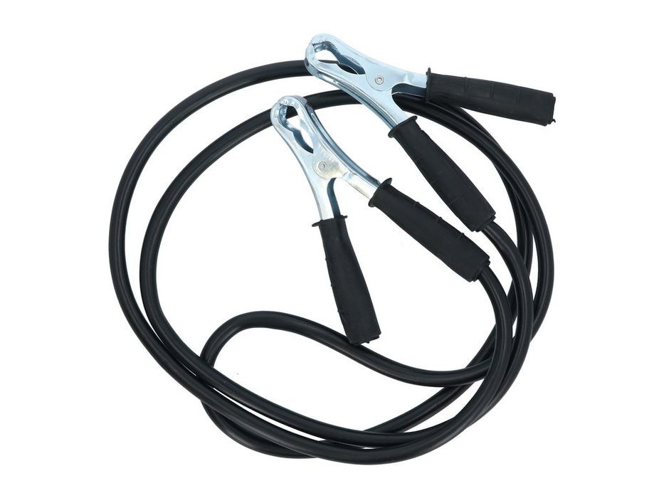 Cabluri transfer curent baterii Carpoint 25 mm2, 2.5 m, pentru 12V si 24V, clesti metalici cu manere izolate