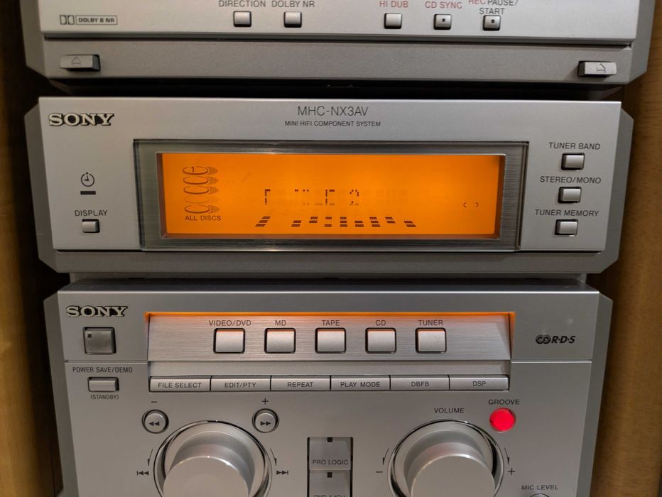 Стерео уредба Sony MHC-NX3AV 90 W + 90 W (DIN)