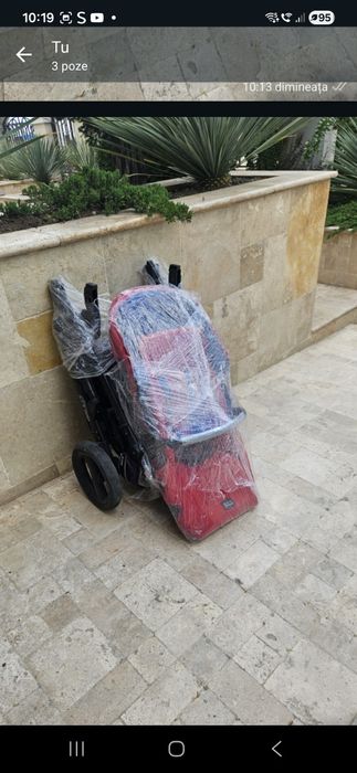 Carut Britax B Dual pt 2 copii varste diferite