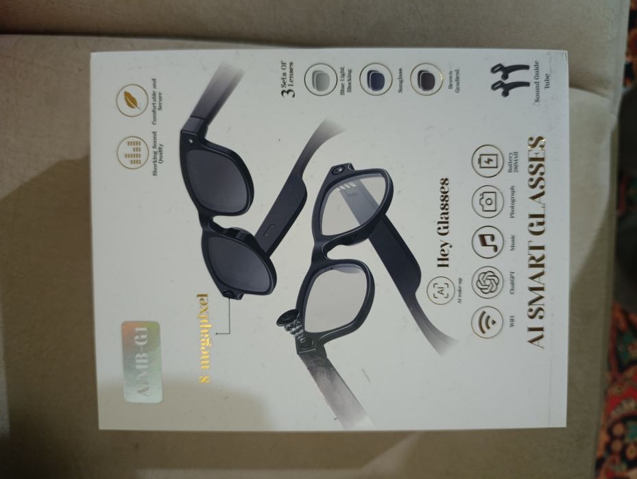 Smart achki Ai smart glasses