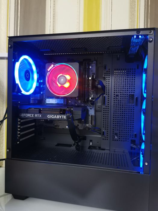 Unitate PC gaming Ryzen 5 7600 , 16 gb RAM ddr5, RTX 3060 12 GB
