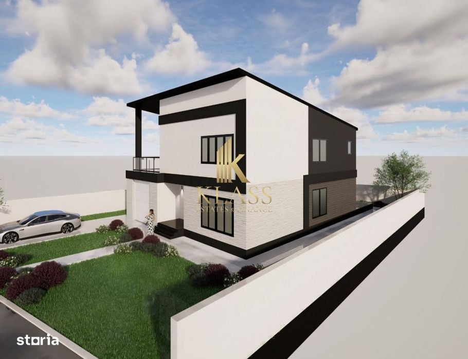 Vila individuala 5 camere teren 500 mp predare la cheie Stefanesti de