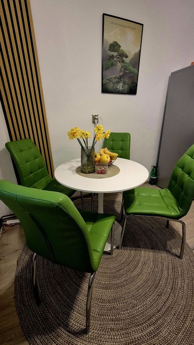 Masa rotunda MDF 80x73 cm