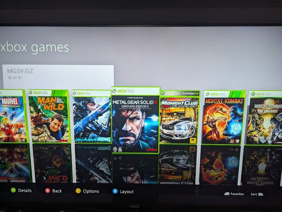 Xbox 360 modat cu jocuri 500gb